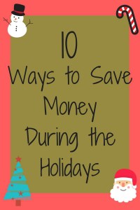 save money at Christmas time