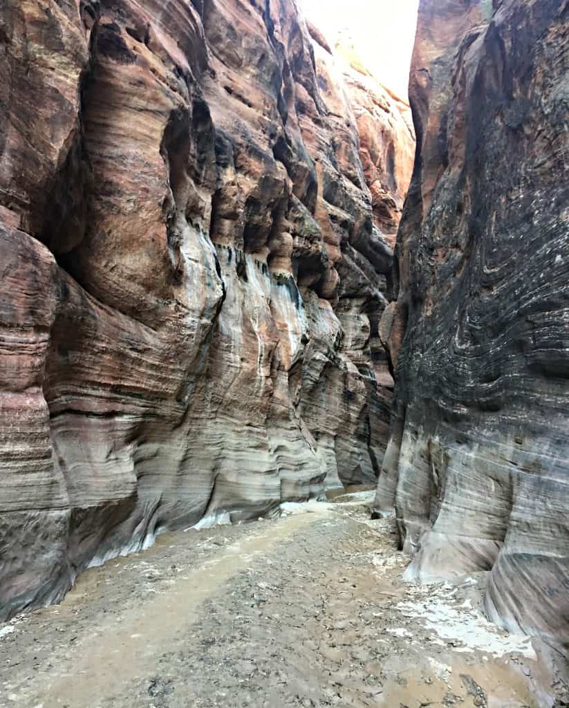 Slot canyons in utah