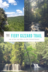 Fiery Gizzard trail
