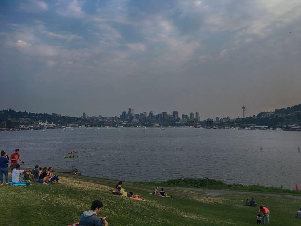 View from Gas Works Park