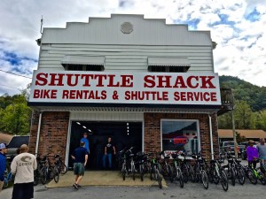 Shuttle Shack Virginia Creeper trail bike shop