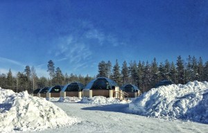 glass igloo Finland