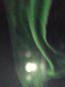 Northern Lights photo by iPhone