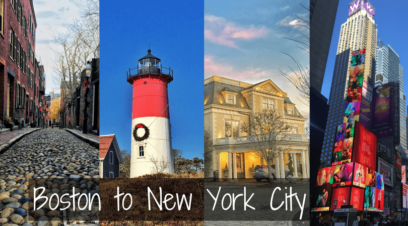 Boston to New York City winter itinerary