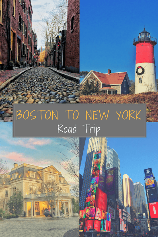 Boston to New York City Itinerary