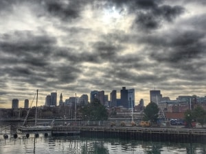 View from USS Constitution