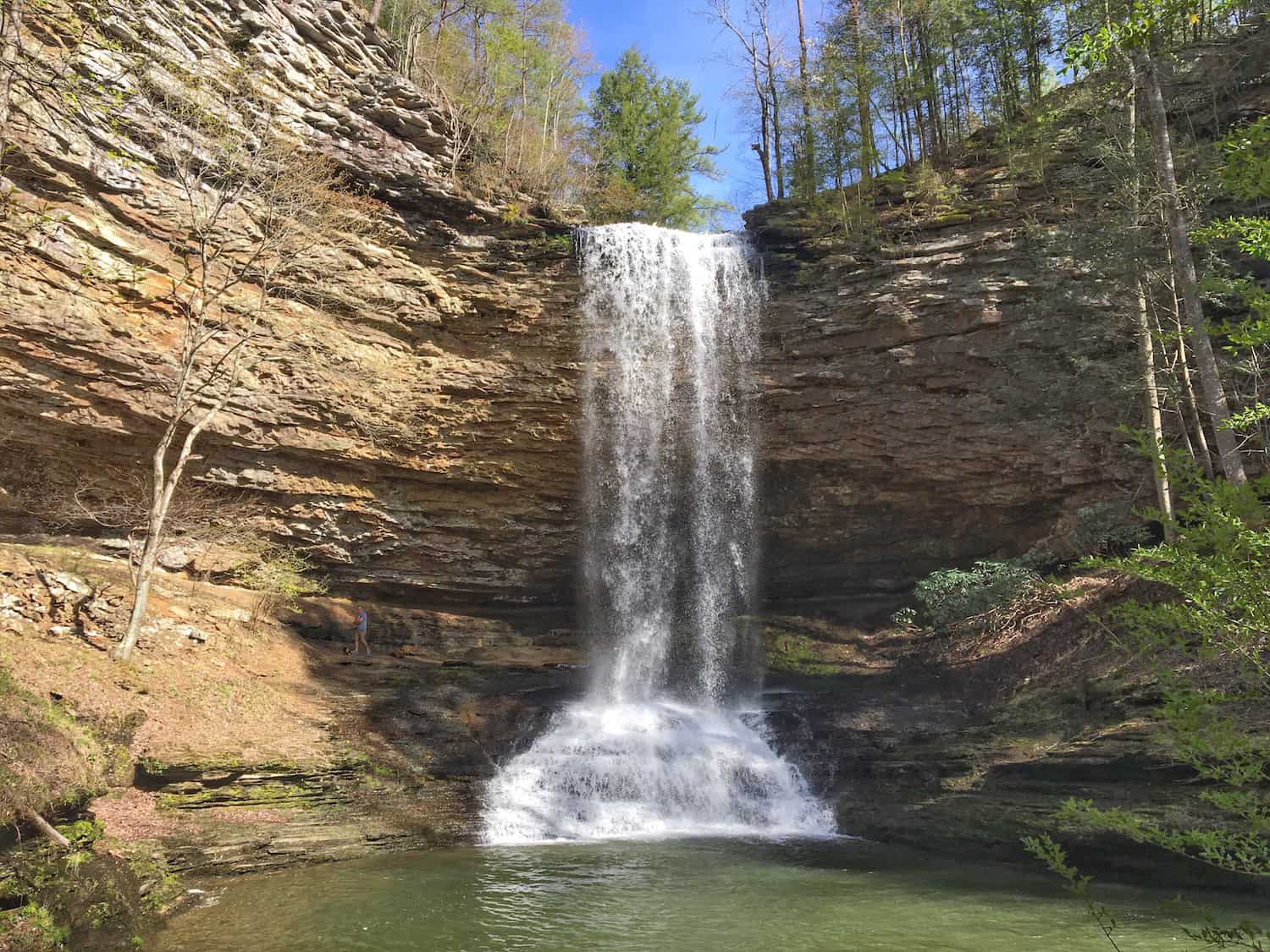 waterfalls in East Tennessee